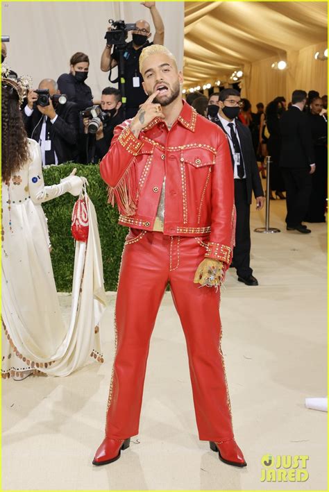 maluma con versace|Maluma & Donatella Versace Pair Up at Met Gala 2021 .